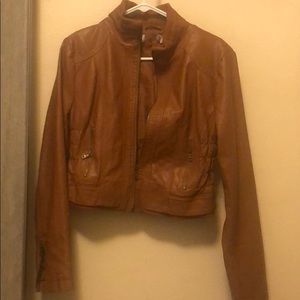 Faux Leather Jacket
